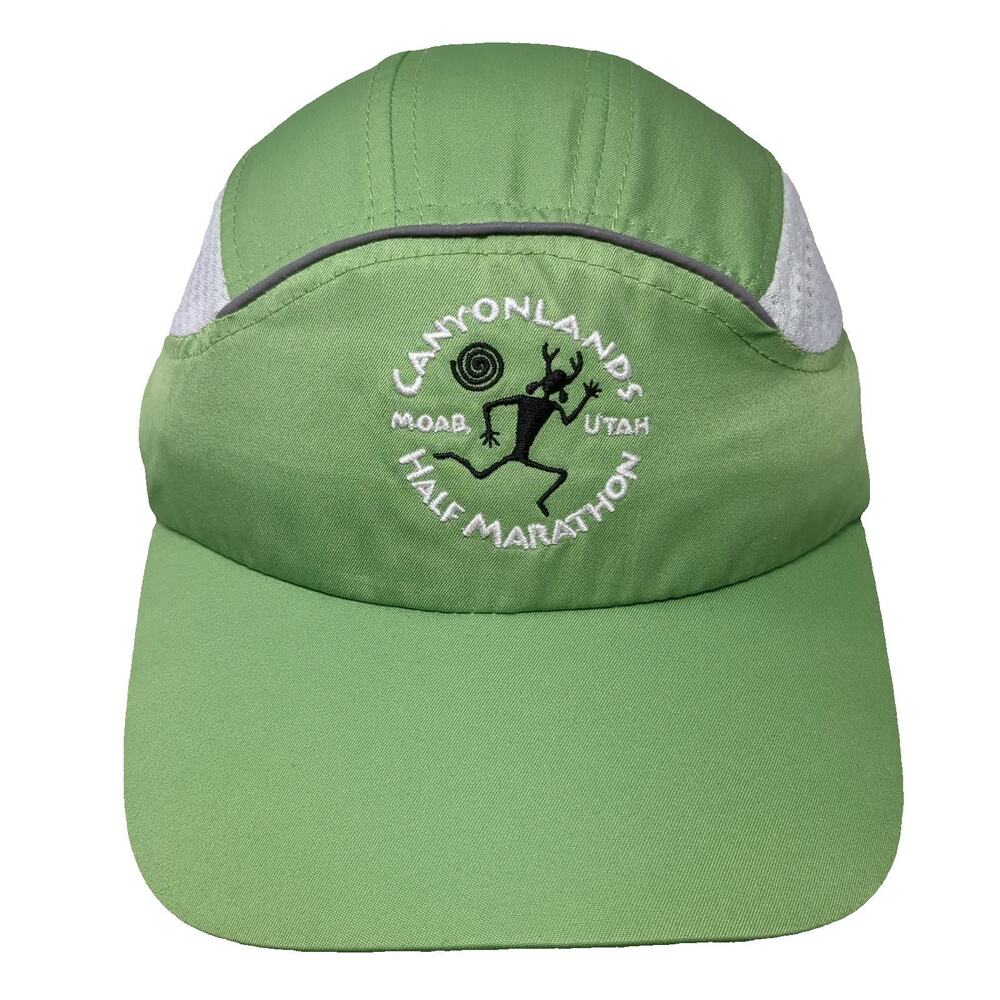 Leslie Jordan Canyonlands Moab Half Marathon Green One Size Baseball Cap Hat